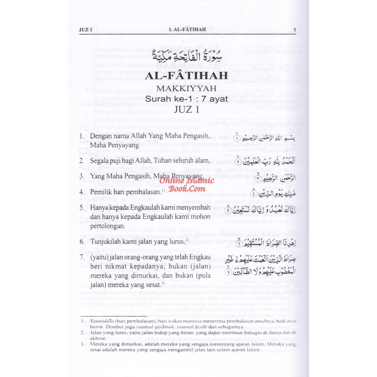 Quran In Indonesian Language Al Quran Dan Terjemahnya Arabic To Indonesian Language
ISBN: 9782987459811