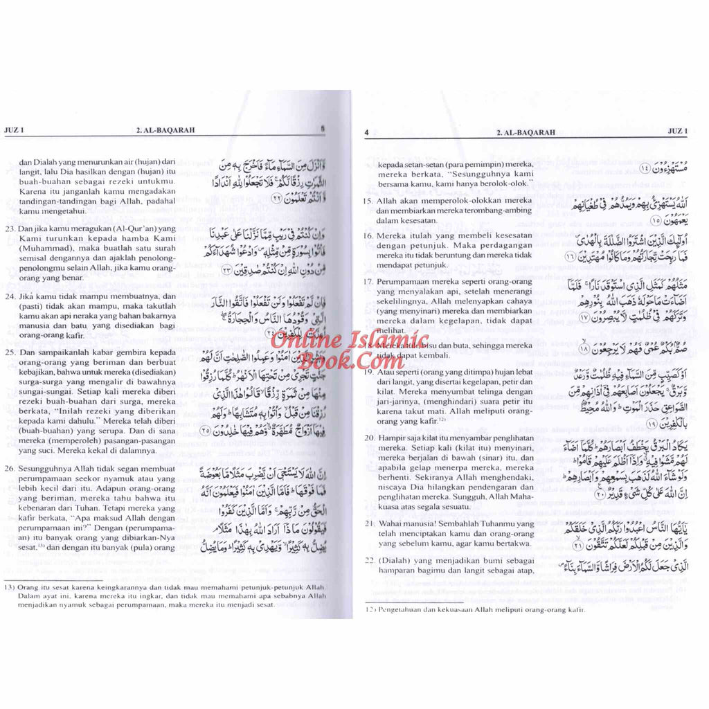 Quran In Indonesian Language Al Quran Dan Terjemahnya Arabic To Indonesian Language
ISBN: 9782987459811