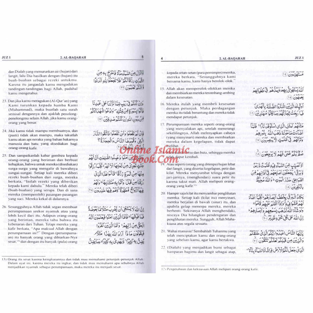 Quran In Indonesian Language Al Quran Dan Terjemahnya Arabic To Indonesian Language
ISBN: 9782987459811