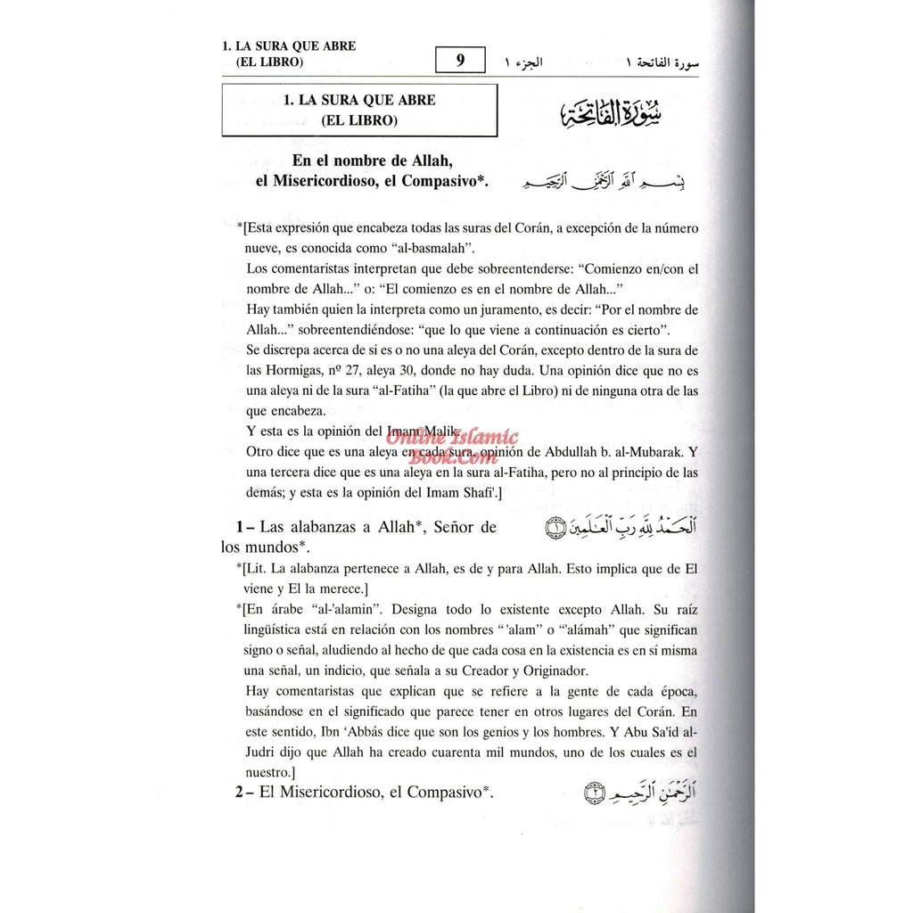 Quran In Spanish Language Del Noble Coran Arabic To Spanish Translation By Abdel Ghani Melara Navio