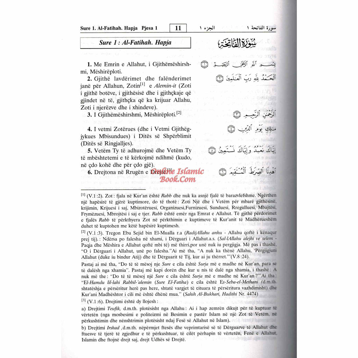 Quran in Albani Language Shpjegimi I Kuptimeve Te Kuranit Te Larte Ne Gjuhen Shqipe Arabic to Albani Translation By Dr. Muhsin Khan and Taqi-ud-Din Al-Hilali