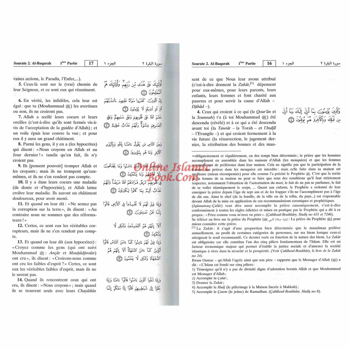 Quran in French Language (Le Sens Des Versets Du Saint Qouran) (Arabic To Francais Translation) By Cheikh Boureima Abdou Daouda