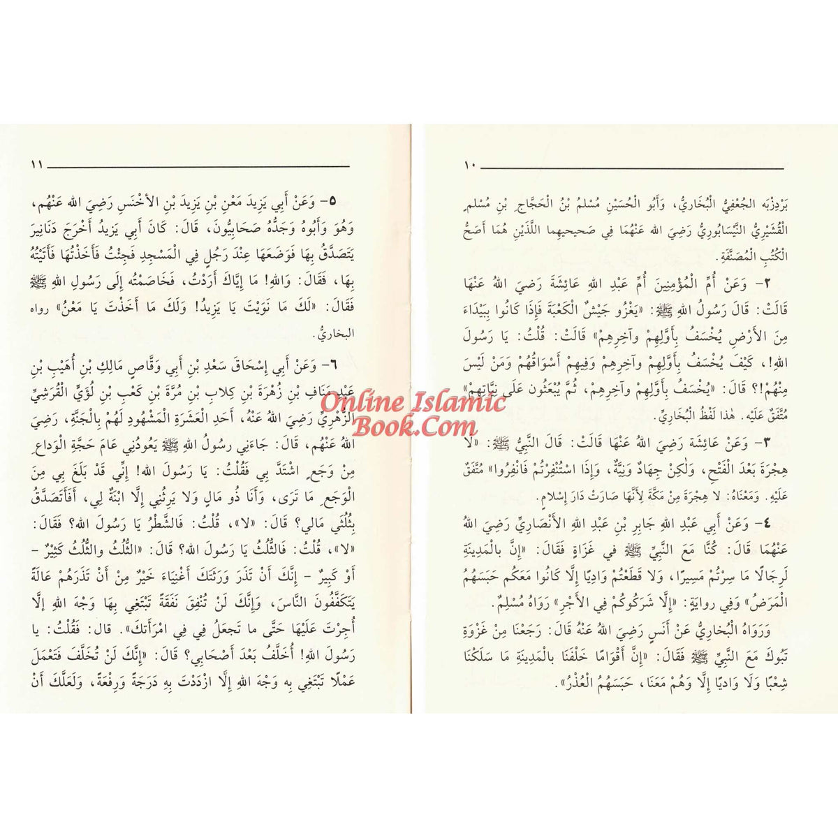 Riyad us-Saliheen (Arabic Language) Small Size