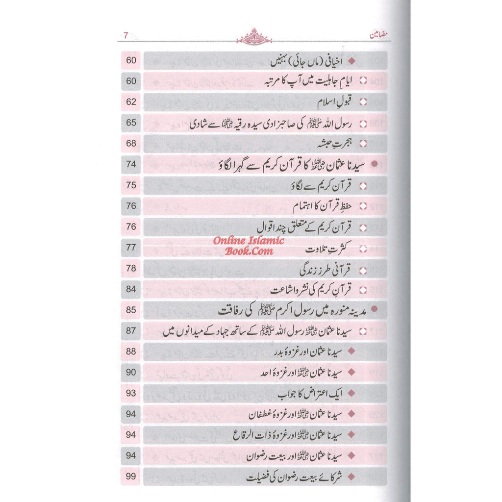 Seerat Uthman Dhun-Noorayn (Urdu) By Dr. Ali Muhammad Sallabi
ISBN: 9786035000543