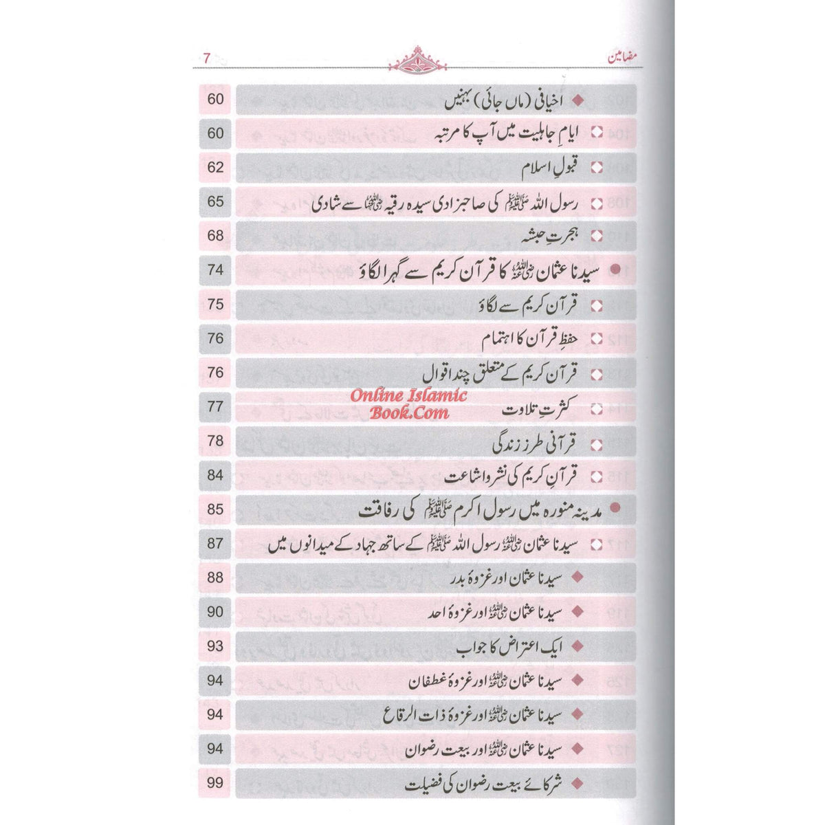 Seerat Uthman Dhun-Noorayn (Urdu) By Dr. Ali Muhammad Sallabi
ISBN: 9786035000543