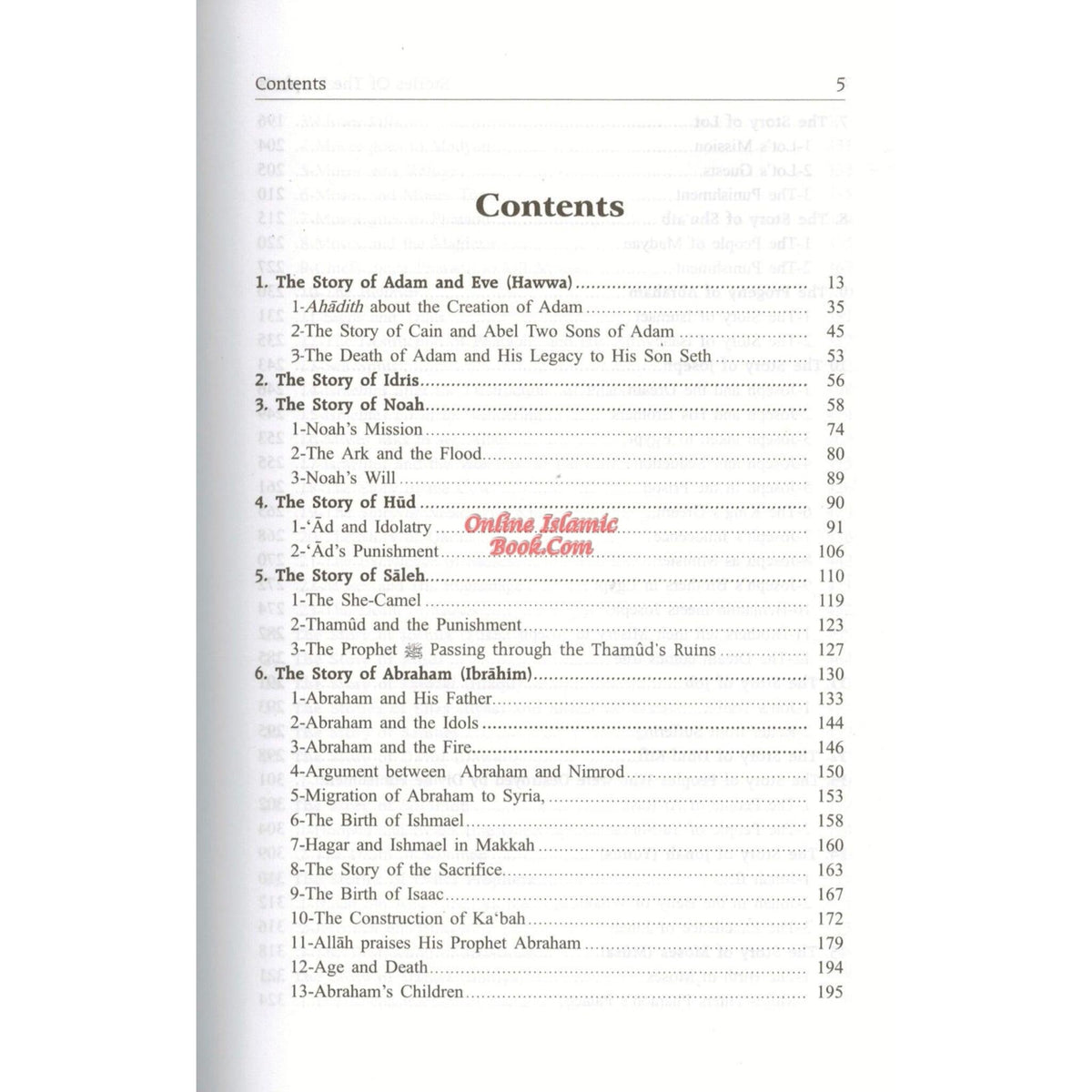 Stories of the Prophets By Hafiz Ibn Katheer