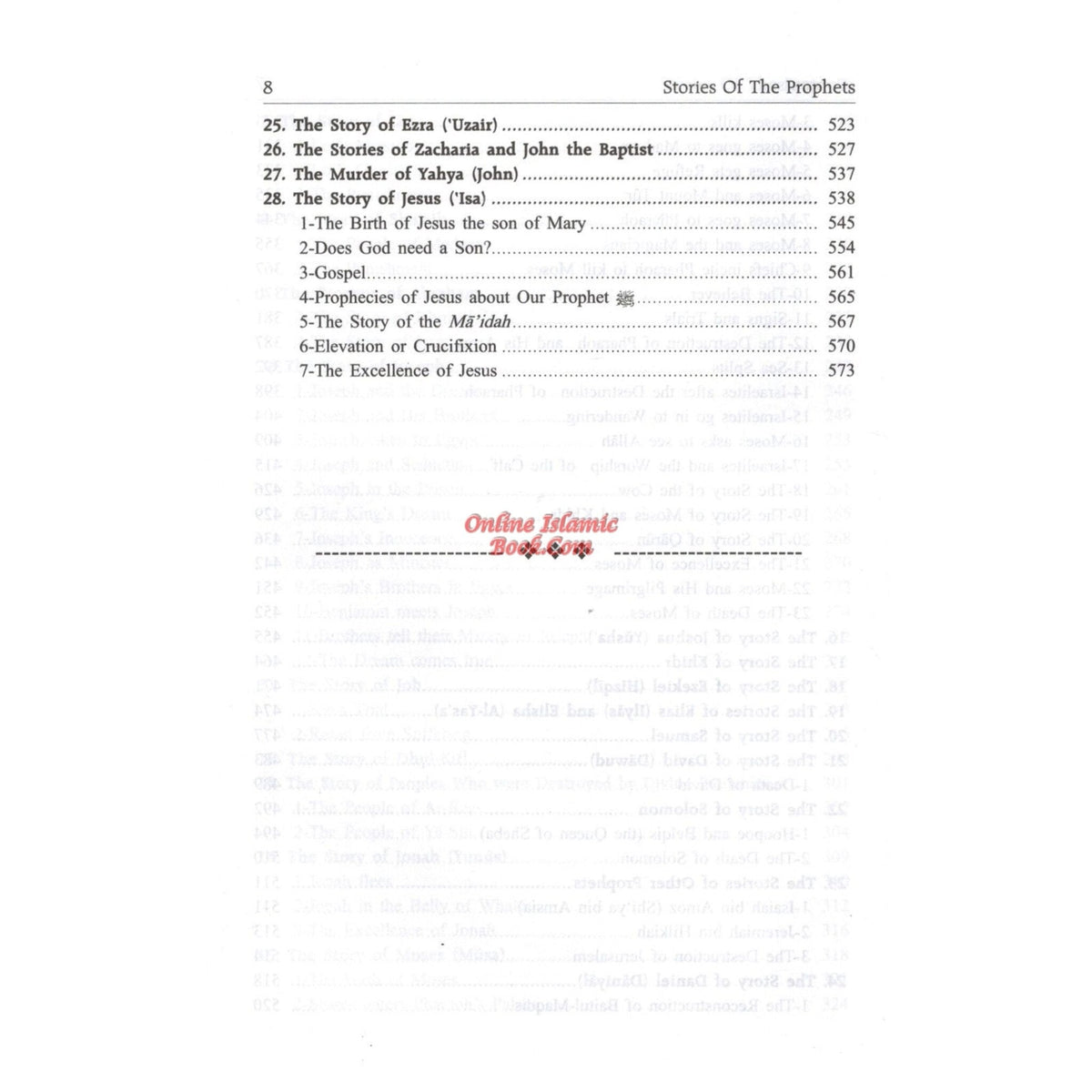 Stories of the Prophets By Hafiz Ibn Katheer