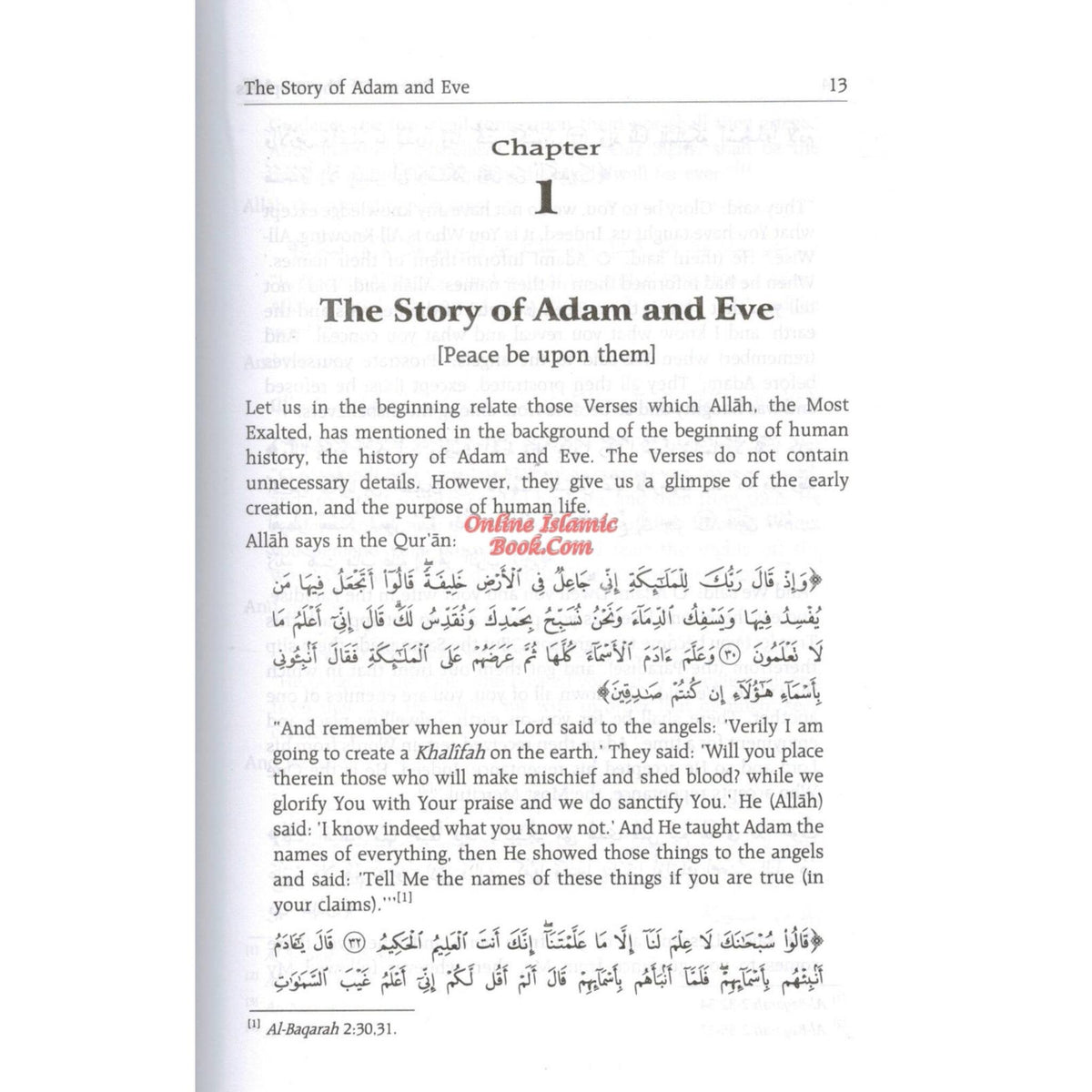 Stories of the Prophets By Hafiz Ibn Katheer