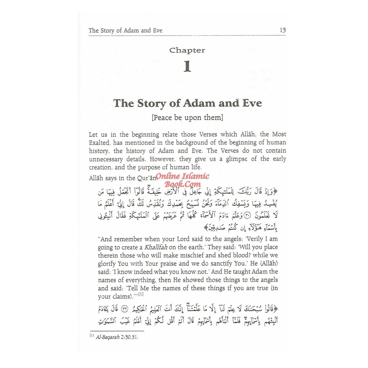 Stories of the Prophets By Hafiz Ibn Katheer