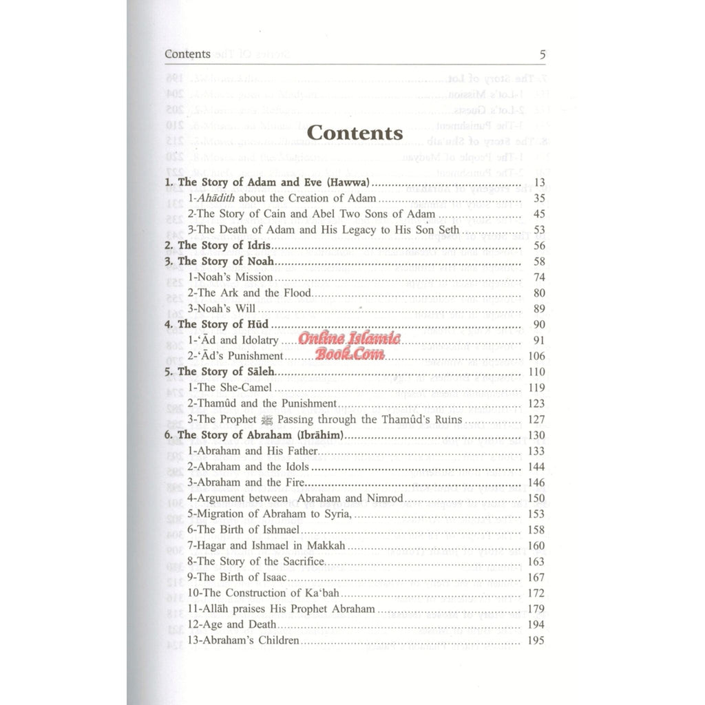 Stories of the Prophets By Hafiz Ibn Katheer Dimashqi
ISBN: 9789960892269