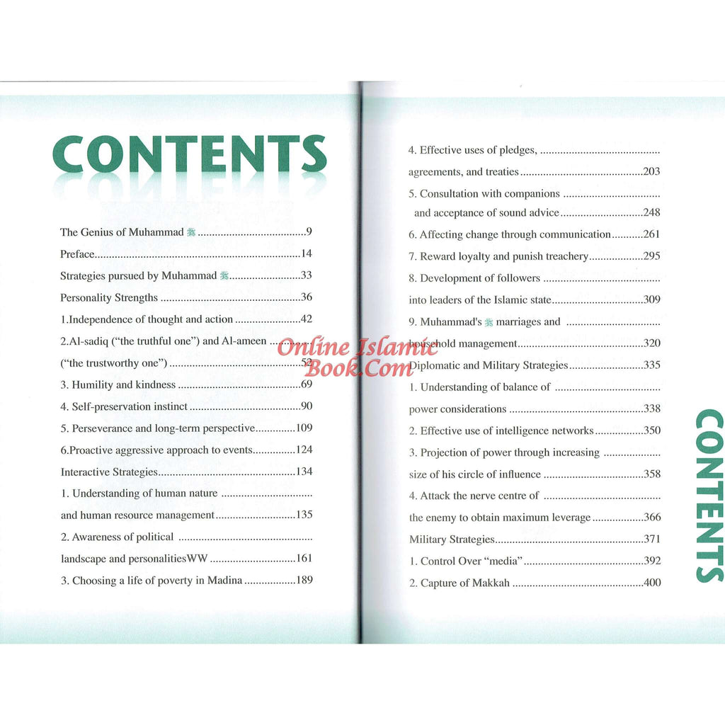 Strategies of Prophet Muhammad By Omar Khayyam Sheikh
ISBN: 9786035002462