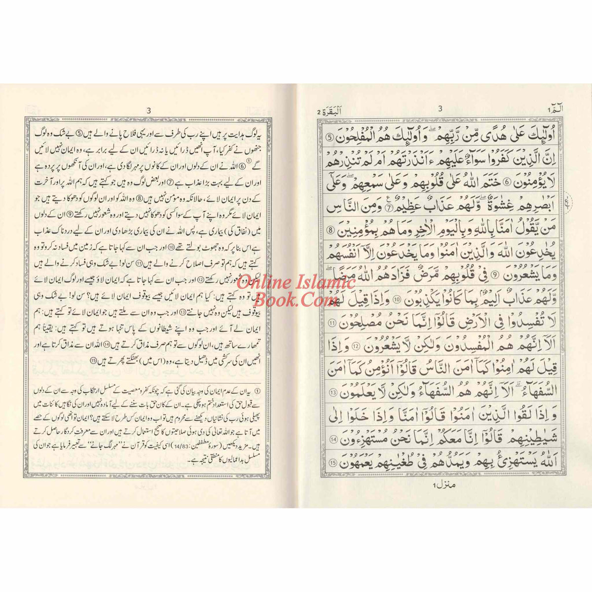 Tafseer Ahsan-ul-Kalam Quran with Urdu Language Translation (Large size) Side by Side
ISBN: 9782987458050
