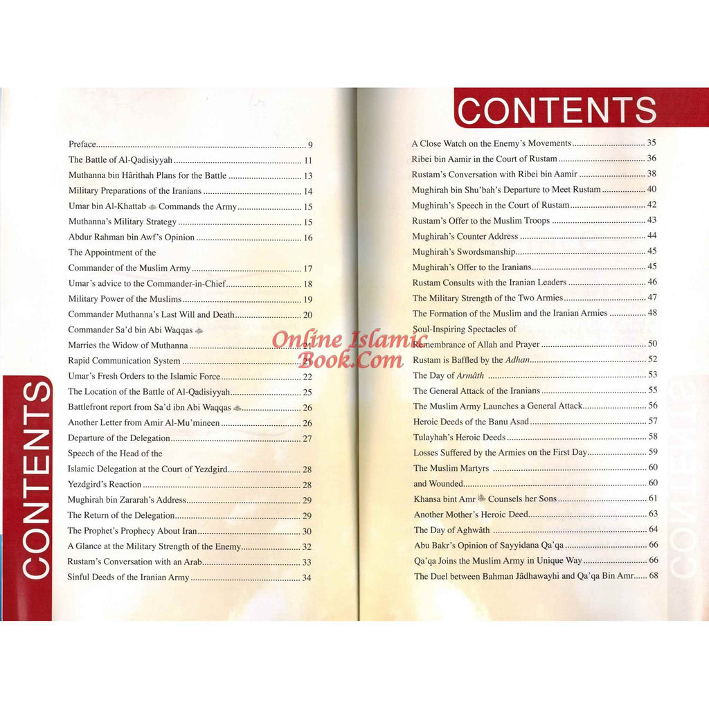 The Battle of Qadisiyyah By Abdul Malik Mujahid
ISBN: 9786035002189