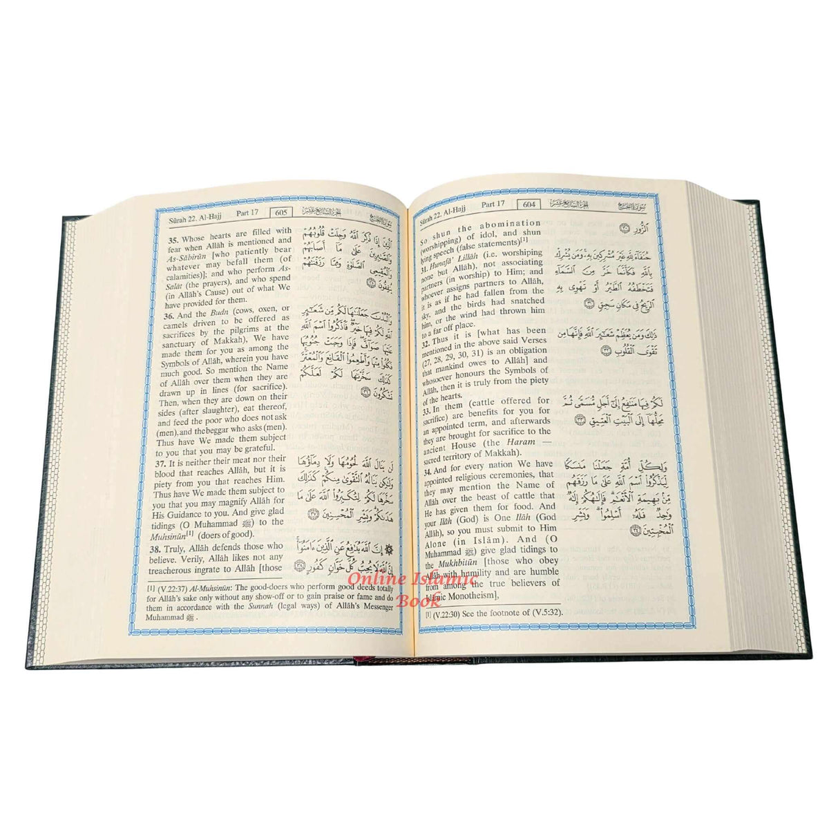 The Noble Quran Arabic and English