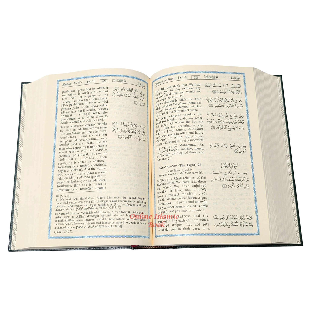 The Noble Quran Arabic and English