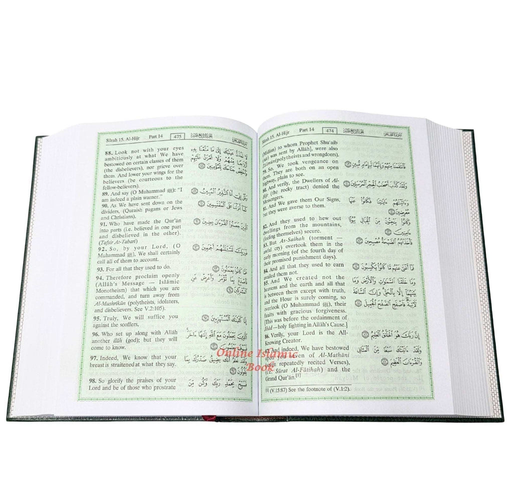 The Noble Quran Arabic and English