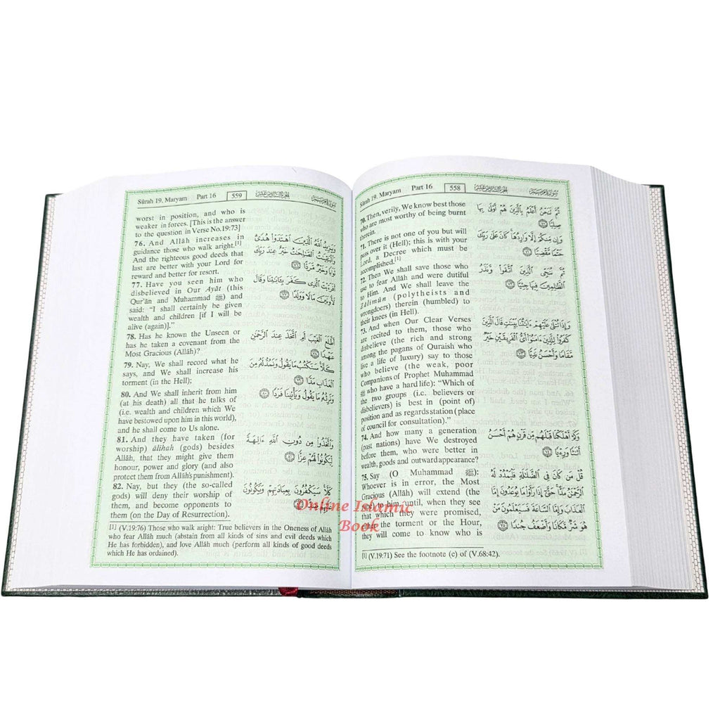 The Noble Quran Arabic and English
