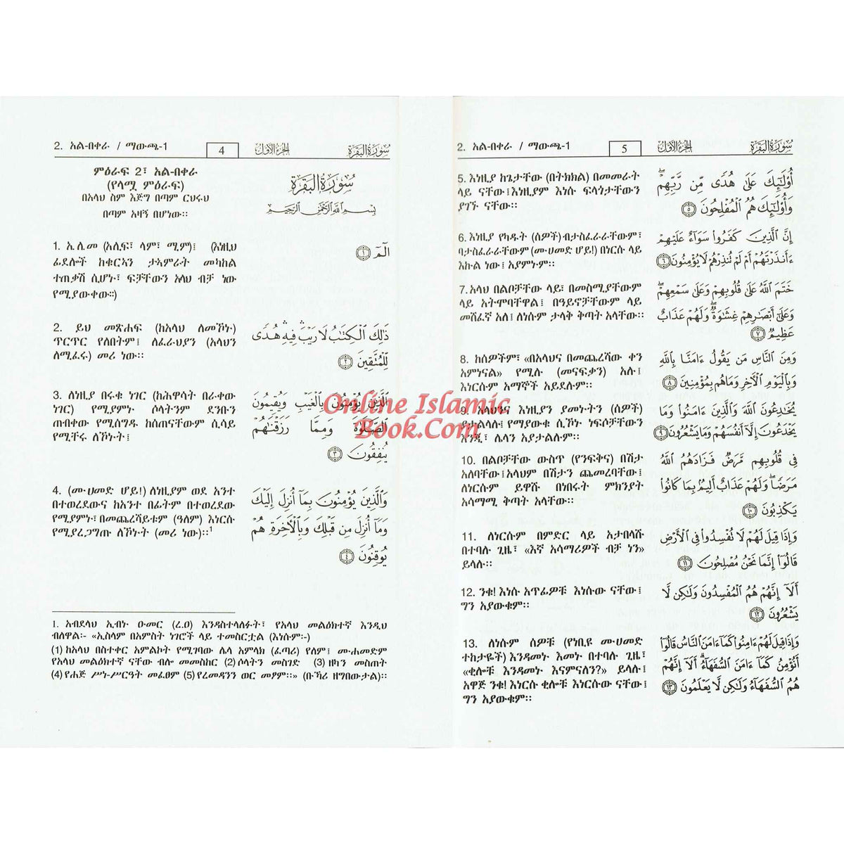 The Noble Quran in Amharic Ethiopia language
ISBN: 9786039096306