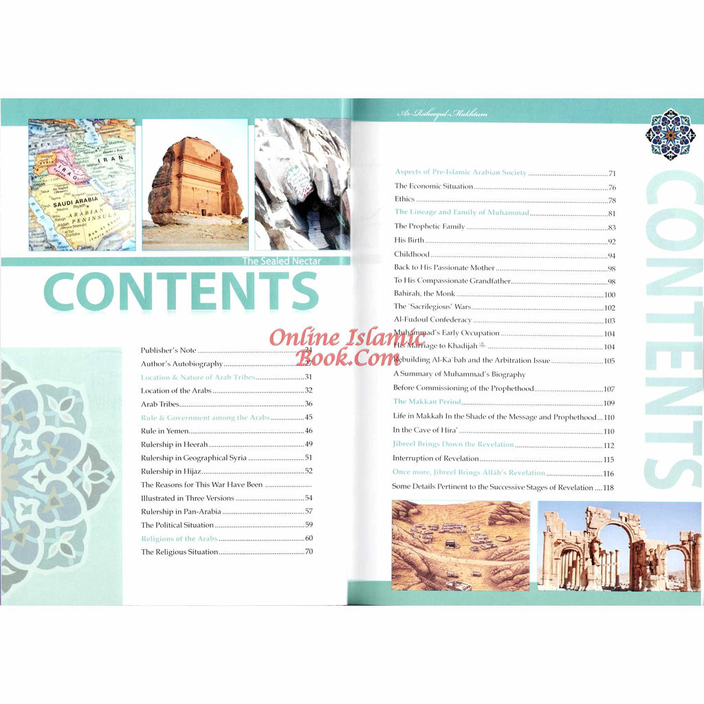The Sealed Nectar Large Full Color Ed. By Safi-ur-Rahman al-Mubarkpuri
ISBN: 9786035001106