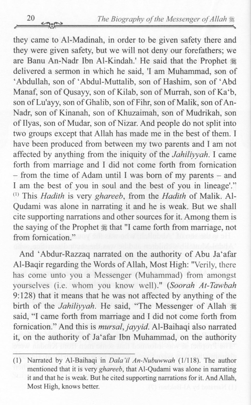 The Valley Came Alive  Life of the Last Messenger By Hafiz Ibn Katheer