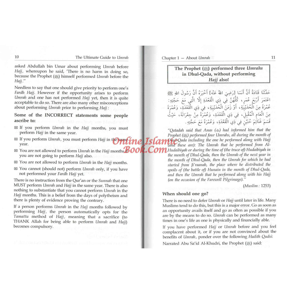 Ultimate Guide to Umrah By Abu Muneer Ismail Davids
ISBN: 9789960969046
