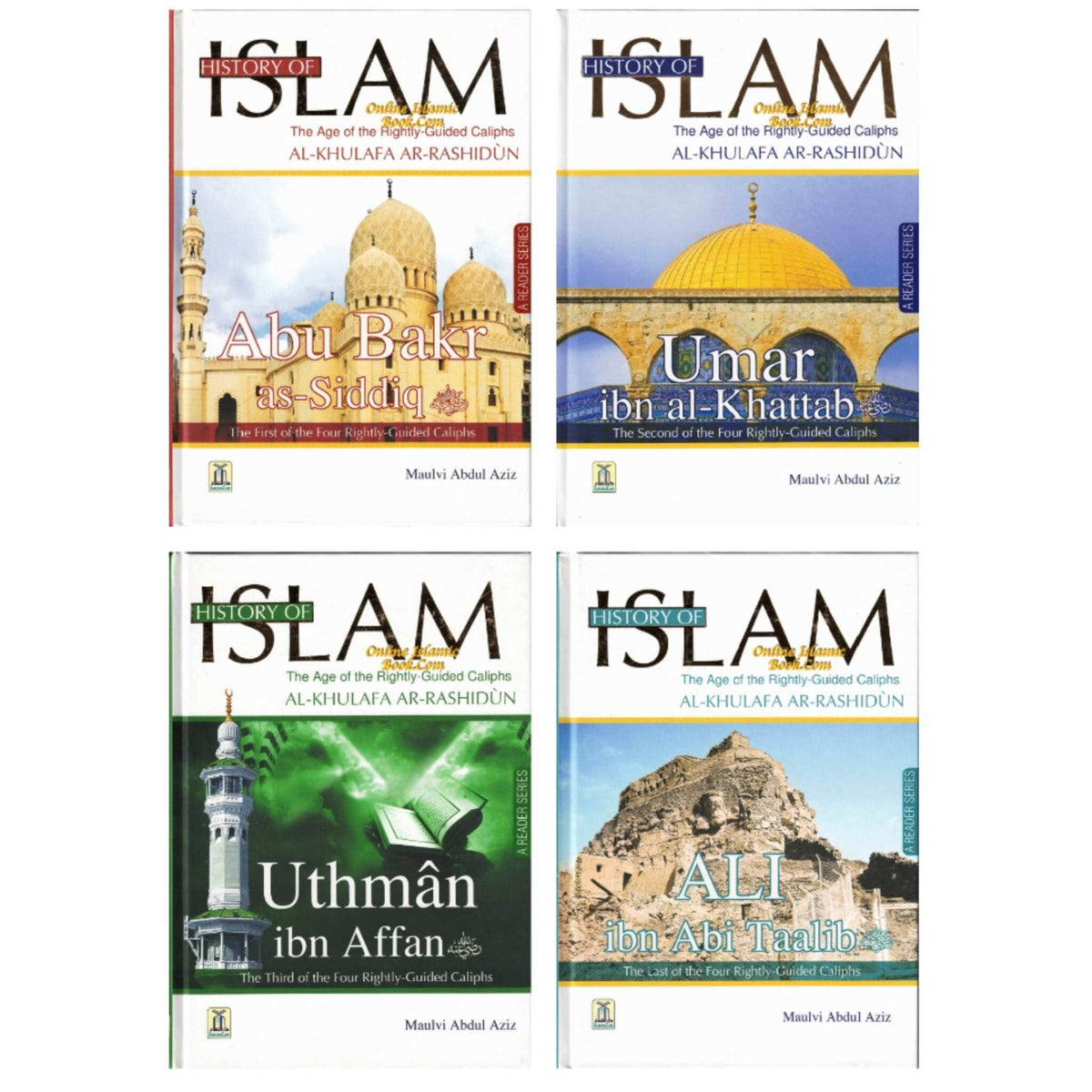 History of Islam (Four Rightly Guided Caliphs) By Maulvi Abdul Aziz Complete Set - Online Islamic Book